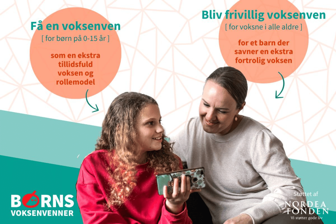 Børns Voksenvenner i Tønder søger frivillige